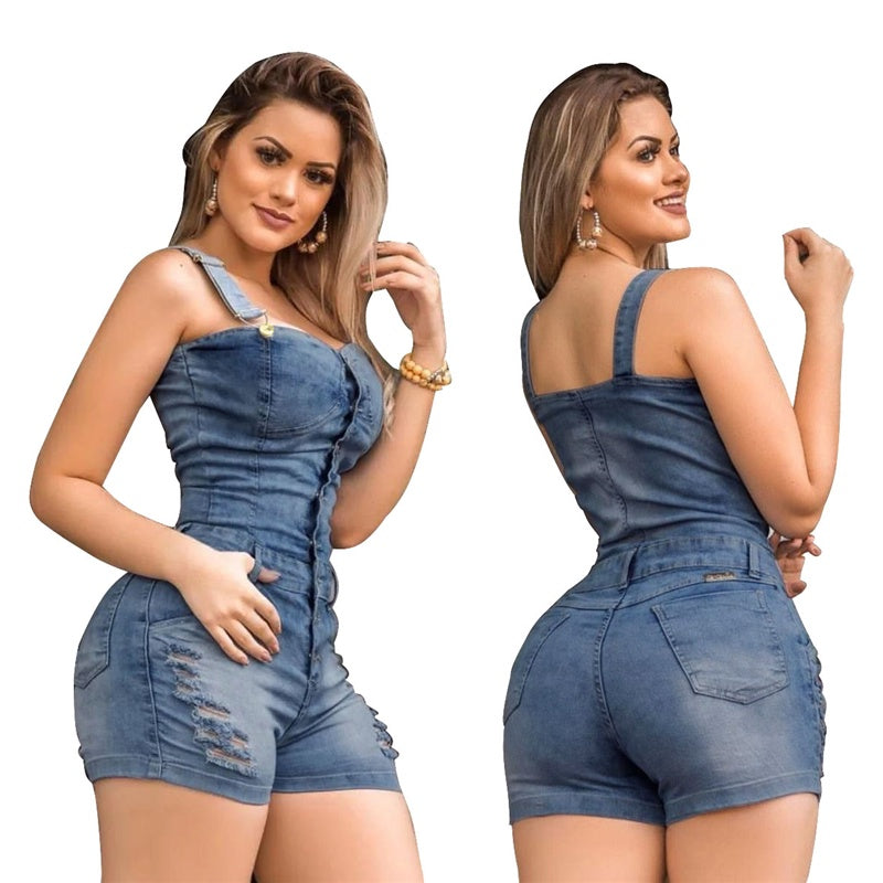 Plus Size Elegance Cotton Jeans