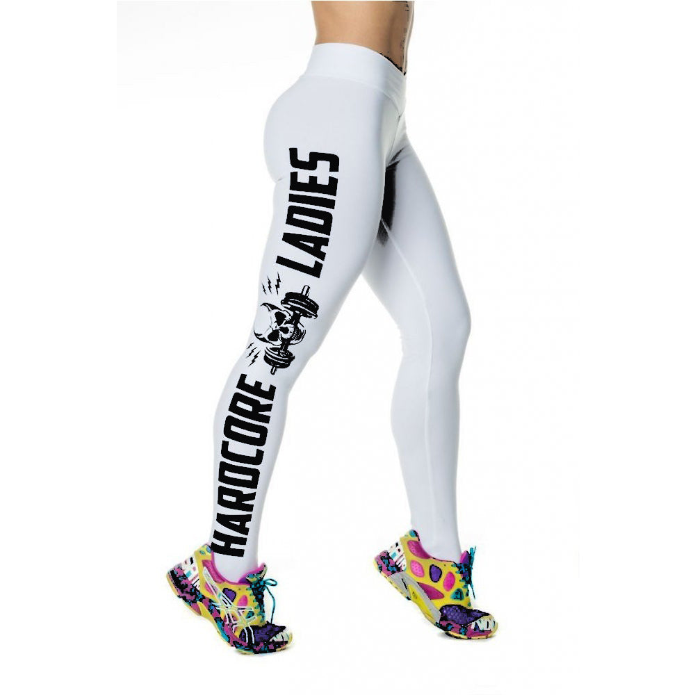 White thights for fitness