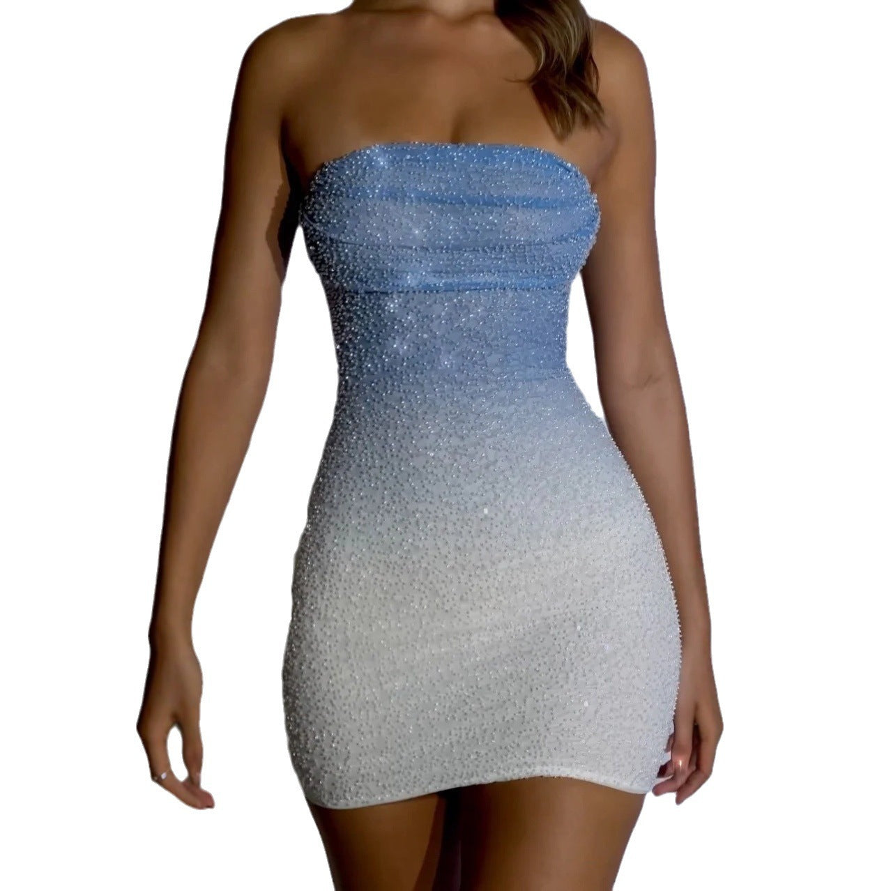 Sexy Sleeveless Mini Skirt