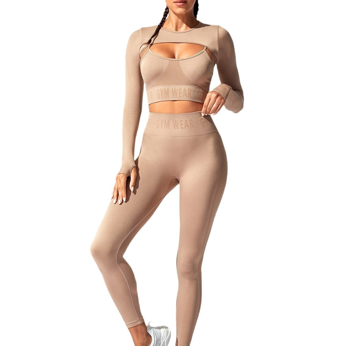 Fitness Yoga Wear Three-piece Suit