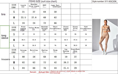 Fitness Yoga Wear Three-piece Suit