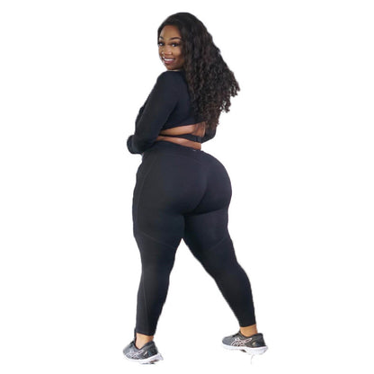 Two-piece Set Summer Plus Size Women's Suit