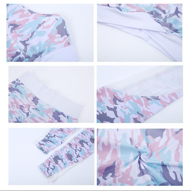 Camouflage Print Suit 2 Piece