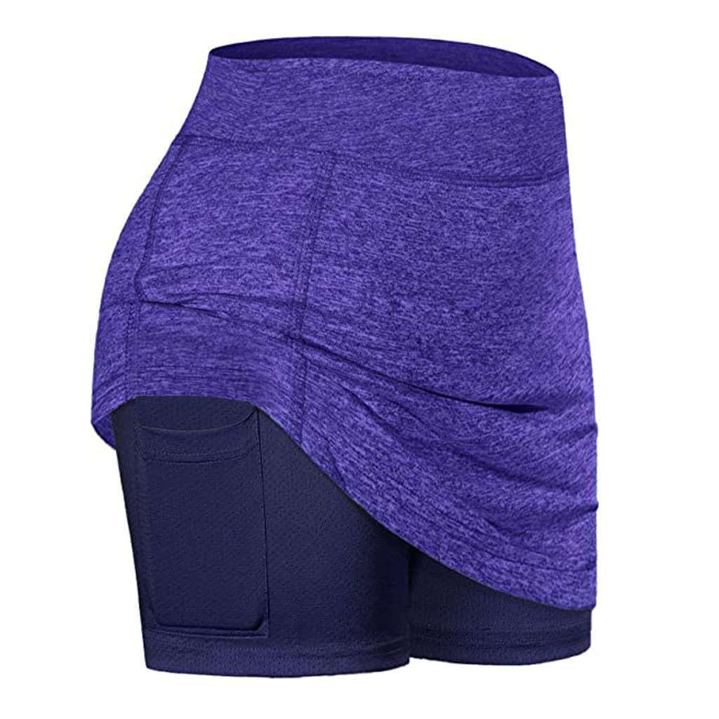 Pure color pocket thights