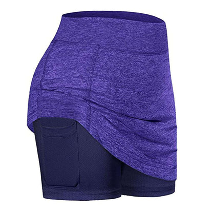 Pure color pocket thights