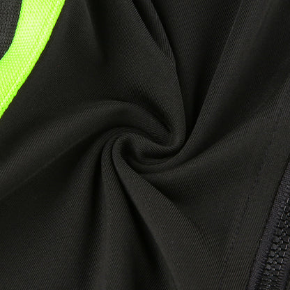 Zipper Slim Fitness suit