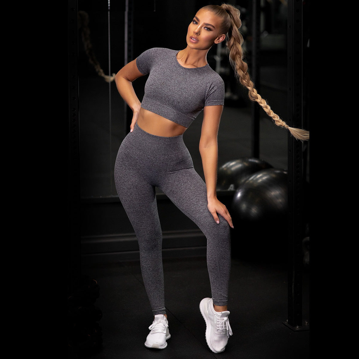 Two-piece Set Pure Color Suit