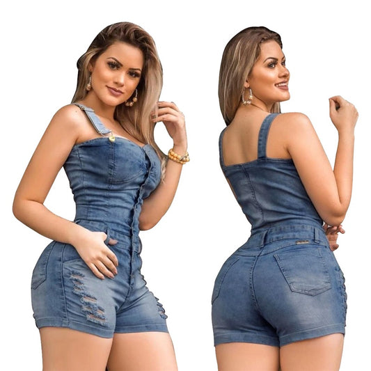 Plus Size Elegance Cotton Jeans