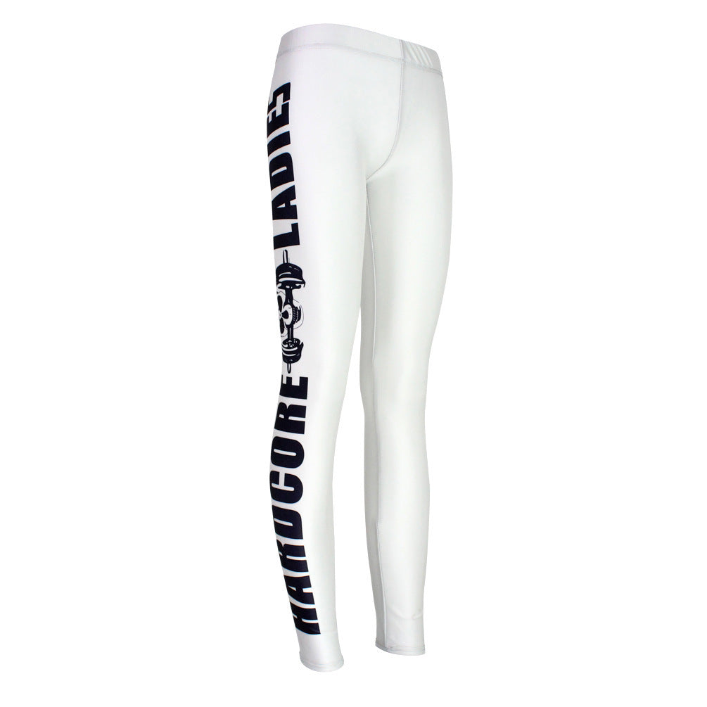 White thights for fitness