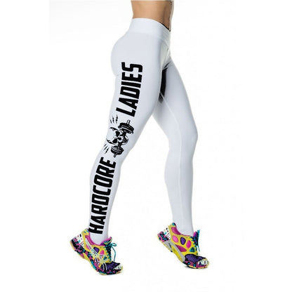 White thights for fitness