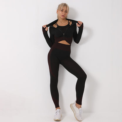 Fitness Sports Three-piece Suit