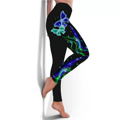 Women's Breathable Printed Legging Yoga Pants