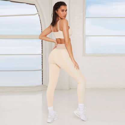 Two-piece Set Candy Color Suit