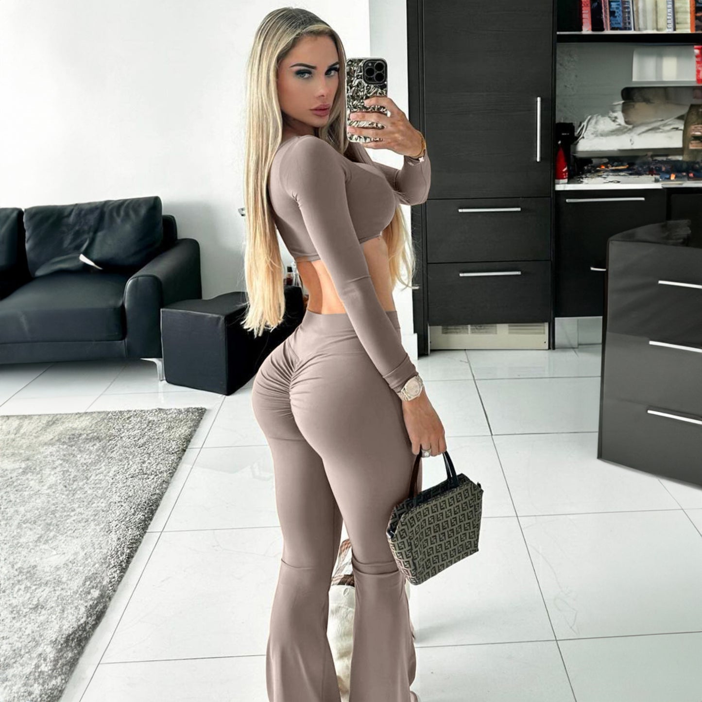 Two-piece Set Grey color