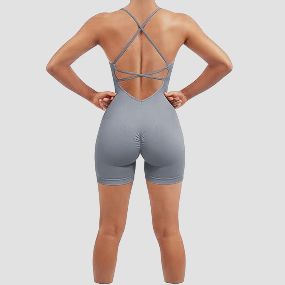 European And American Seamless One-piece Fitness