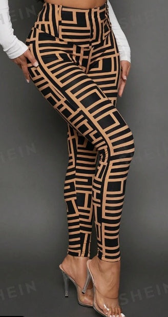 Geometric Print  thights