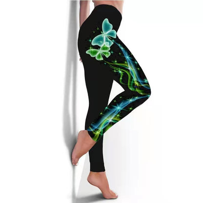 Women's Breathable Printed Legging Yoga Pants