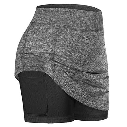 Pure color pocket thights