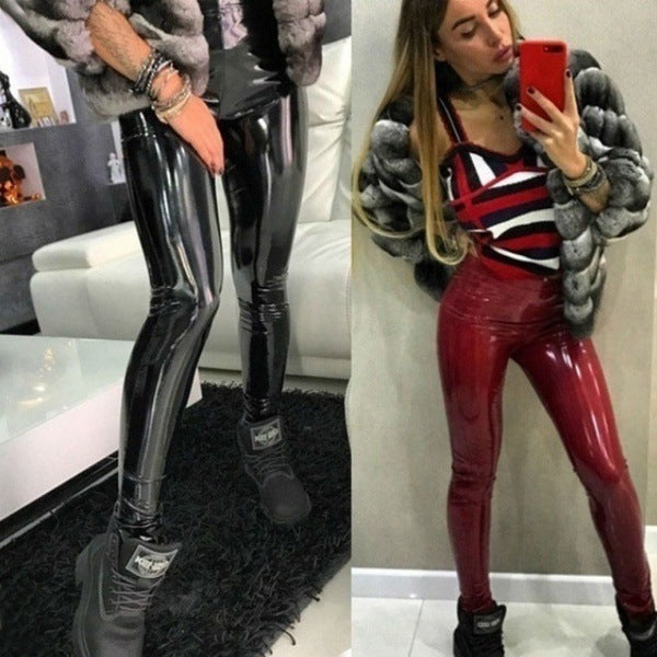 Women's  Leather Pants
