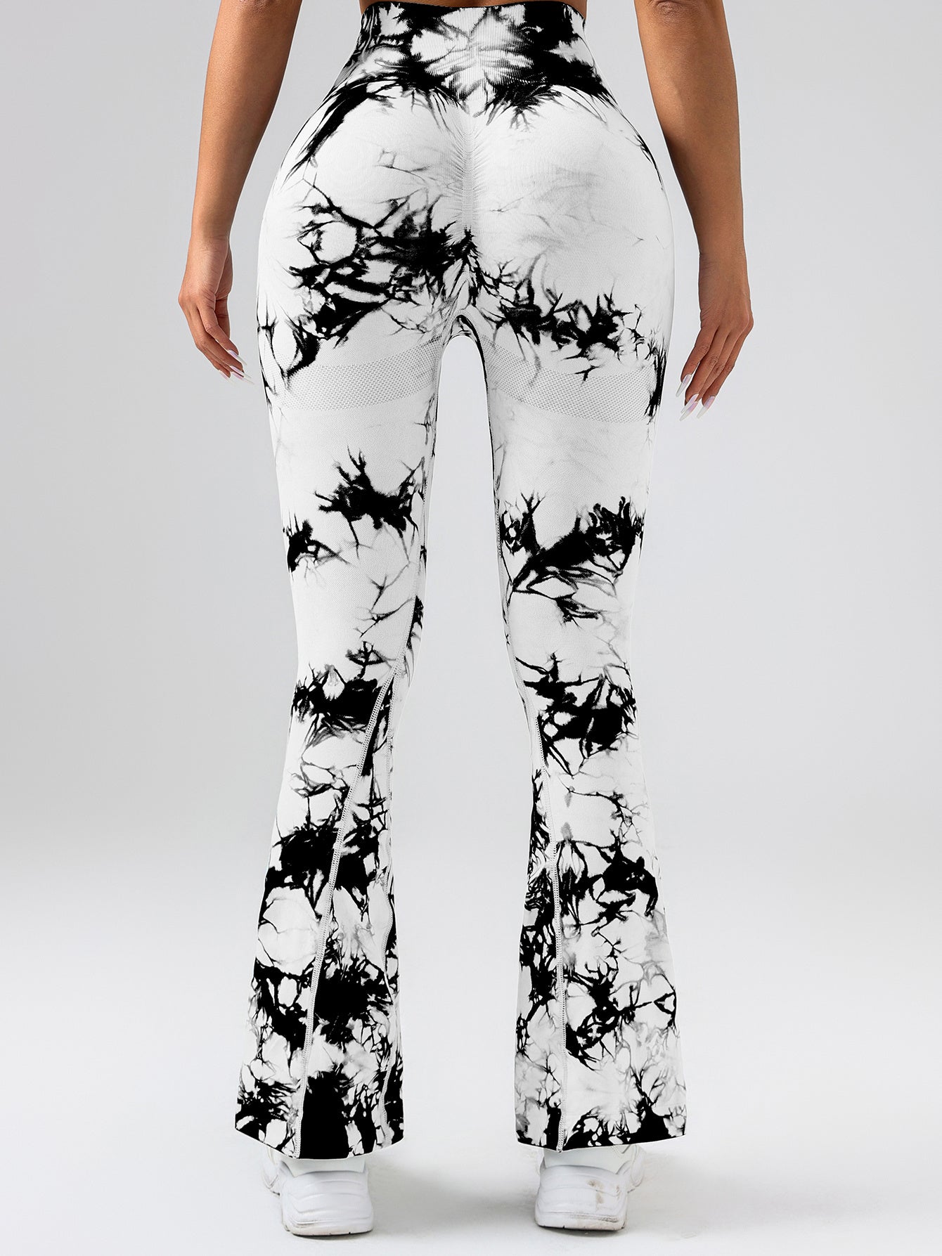 2 Pack Tie Dyed High Waisted