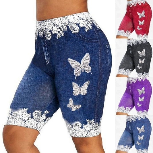 Butterfly print thights