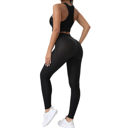 Two-piece Set  Sexy Sports Bra