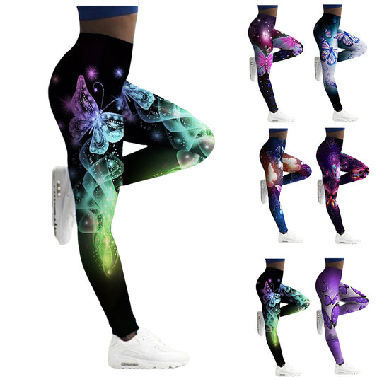 Women's Breathable Printed Legging Yoga Pants