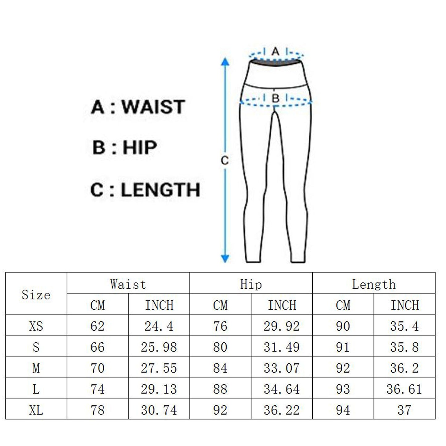 Pull high waist thights