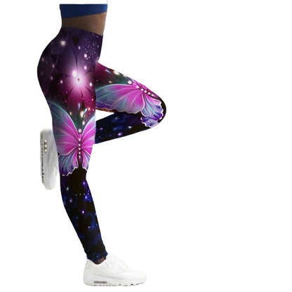 Women's Breathable Printed Legging Yoga Pants