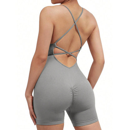 European And American Seamless One-piece Fitness