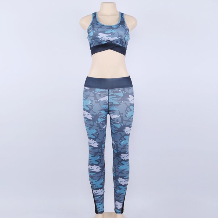 Camouflage Print Suit 2 Piece