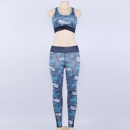 Camouflage Print Suit 2 Piece