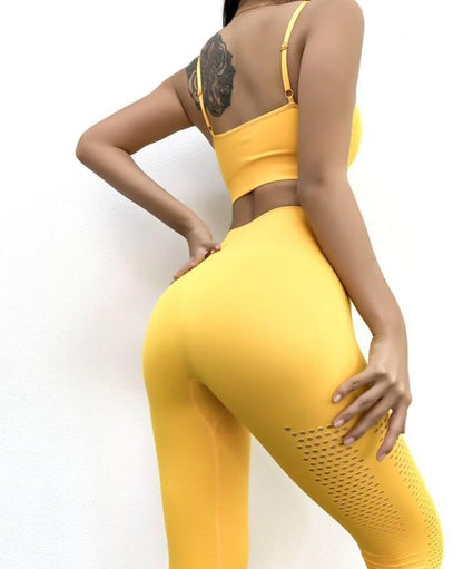 Two-piece set fitness tights