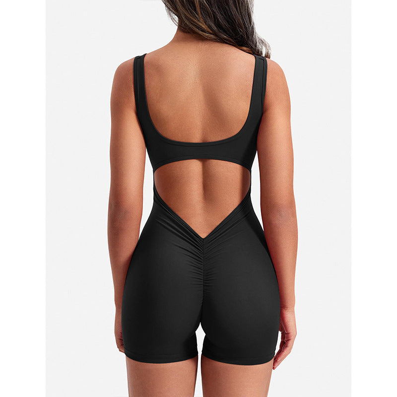 One-piece Nude Feel jumpsuit
