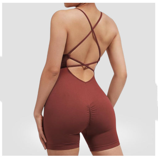 European And American Seamless One-piece Fitness