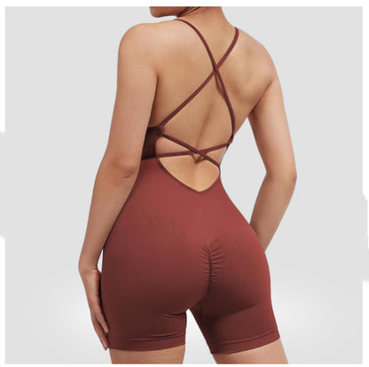 European And American Seamless One-piece Fitness