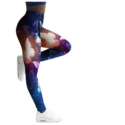 Women's Breathable Printed Legging Yoga Pants