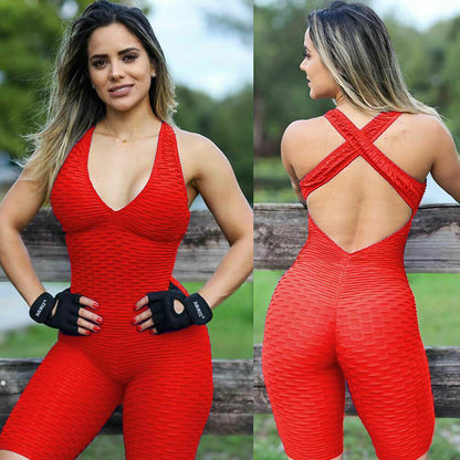 Backless One-piece tights