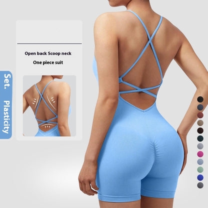 European And American Seamless One-piece Fitness
