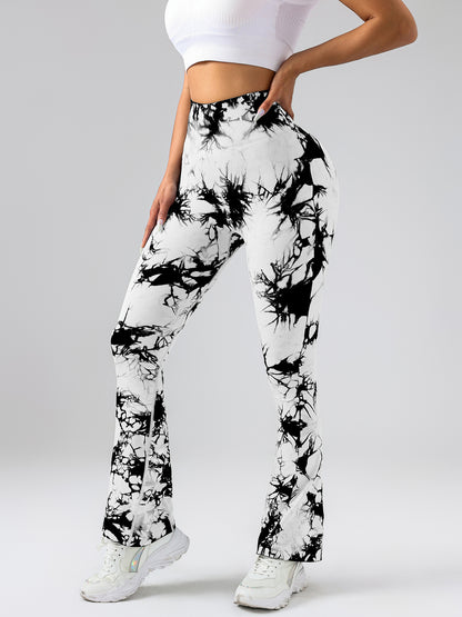 2 Pack Tie Dyed High Waisted