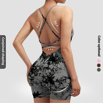 European And American Seamless One-piece Fitness